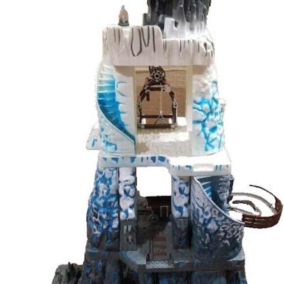 Mega Bloks Fire & Ice Dragon Vorgan Ice Fang Ship Fire And Ice Dragon Mountain - Picture 4 of 7